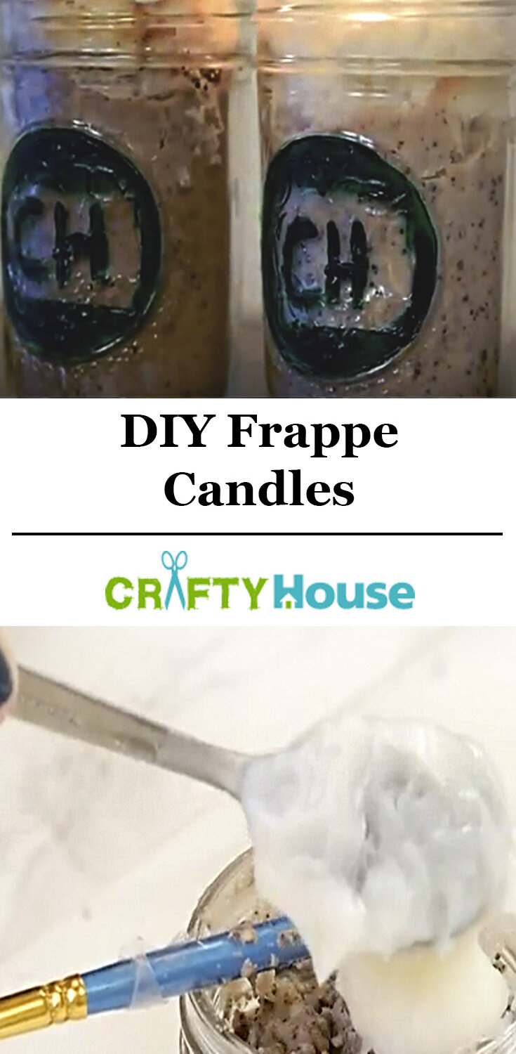 DIY Frappe Candles For The Coffee Lover In Your Life