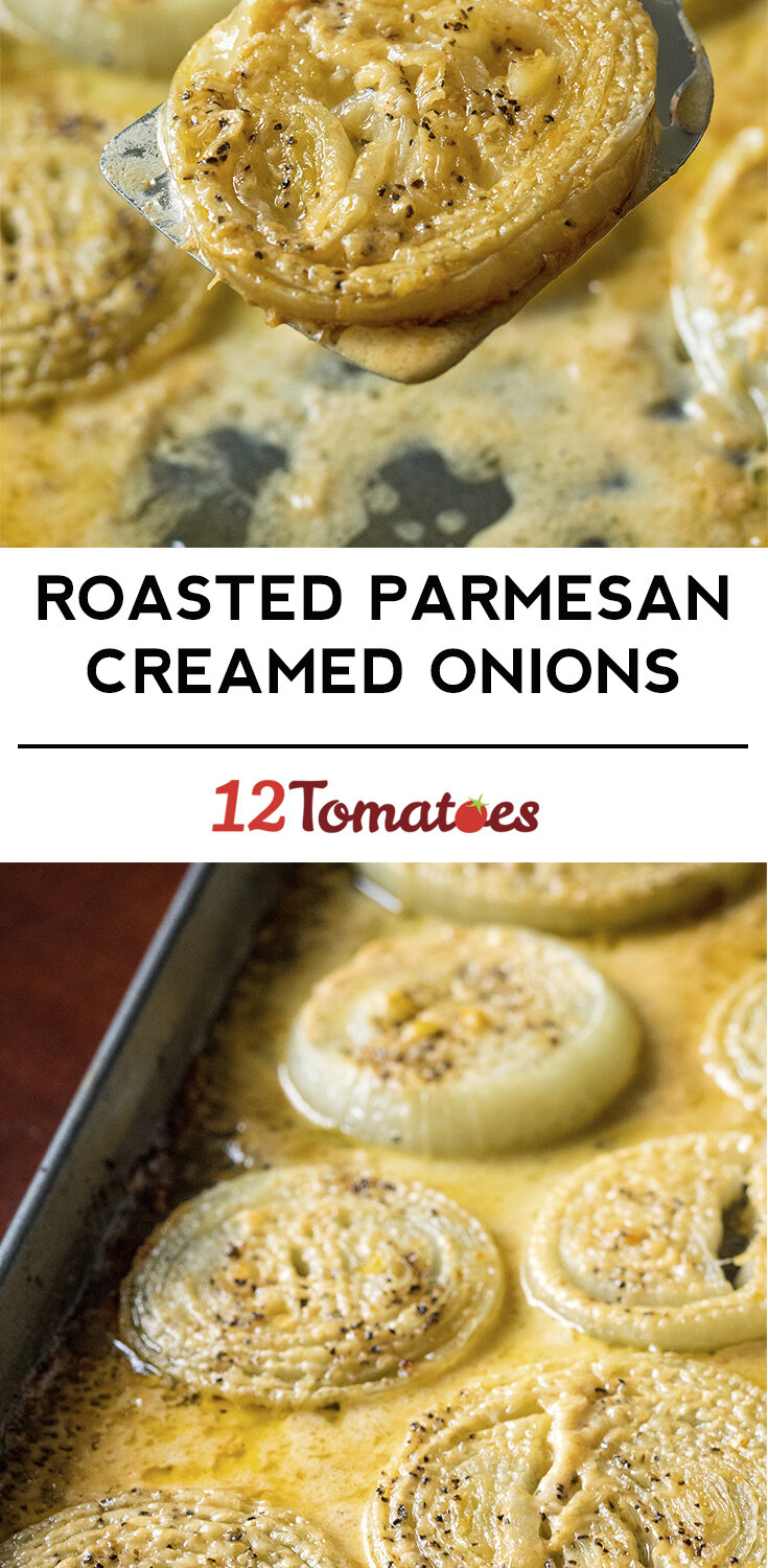 Roasted Parmesan Creamed Onions – Crafty House