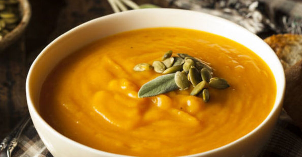 This Smooth And Creamy Fall Soup Recipe Has An Unexpected Ingredient