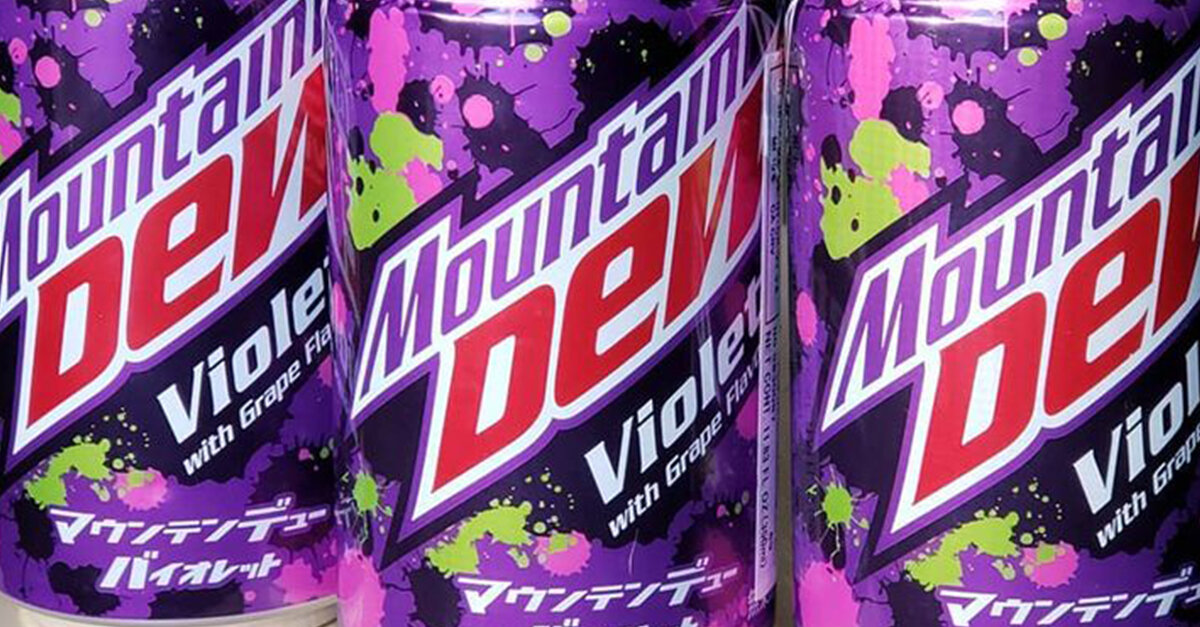 new mountain dew purple