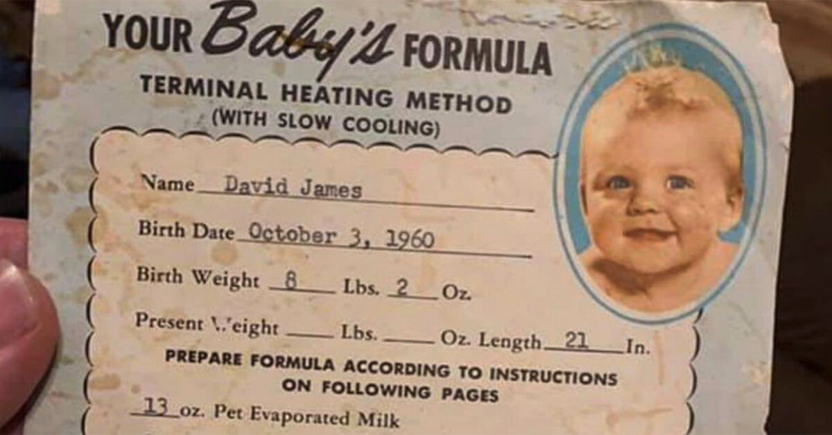 1950s Homemade Formula Recipes Called 