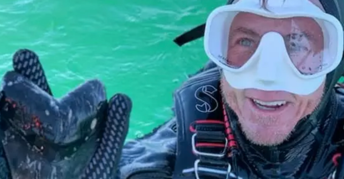 image - Diver Discovers A Giant Shark Tooth At The Bottom Of The Ocean