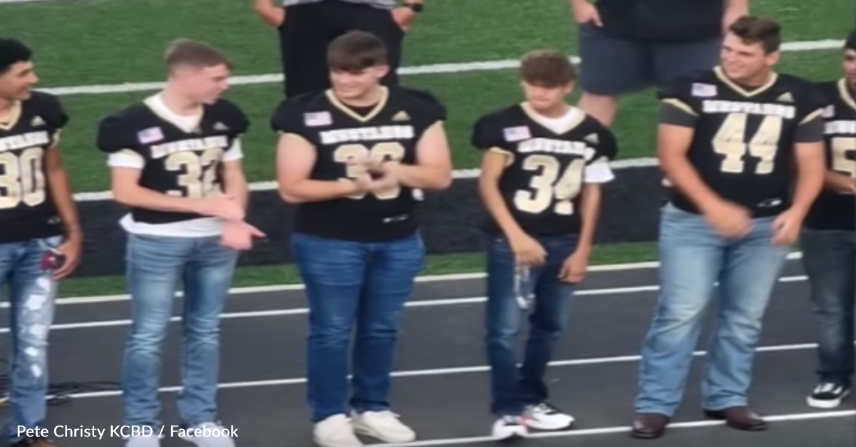 Special Needs Player Surprised In High School Football Game Finale