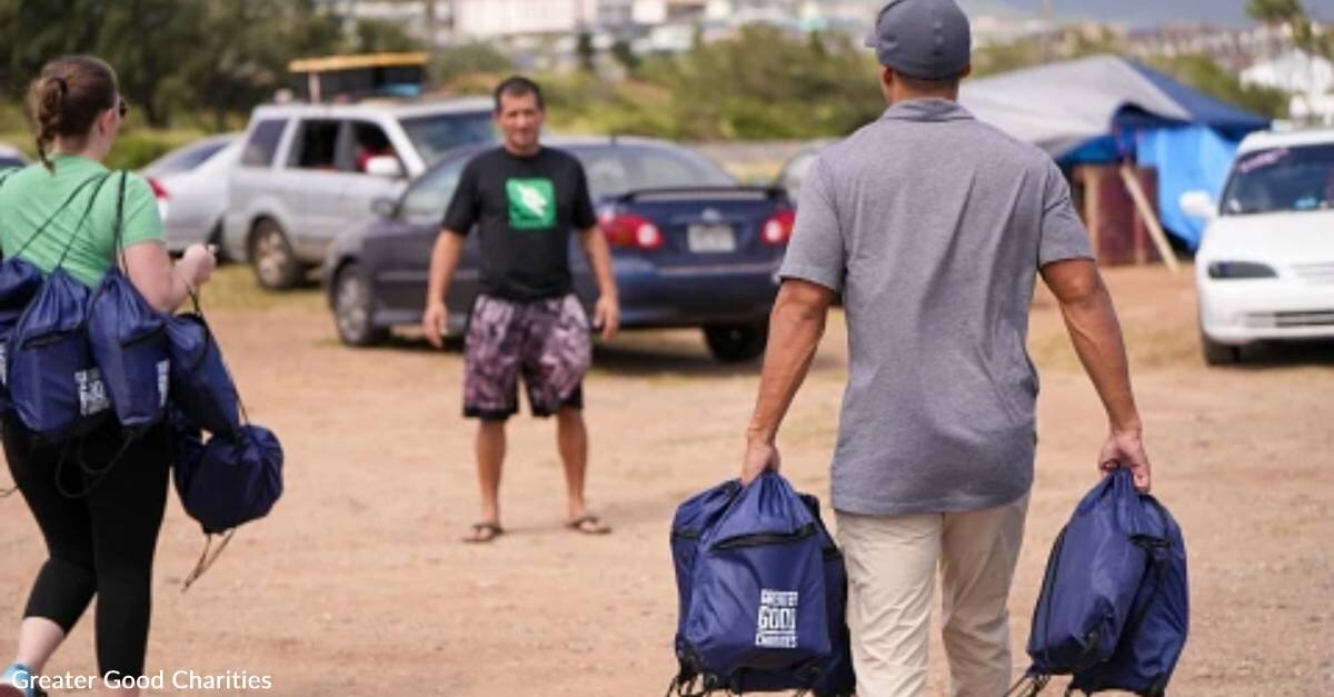 GoodPack Backpacks Help Homeless People and Wildfire Victims in Maui