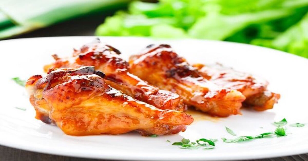 BBQ Jack Daniel’s Style: Honey Baked Wings – 12 Tomatoes